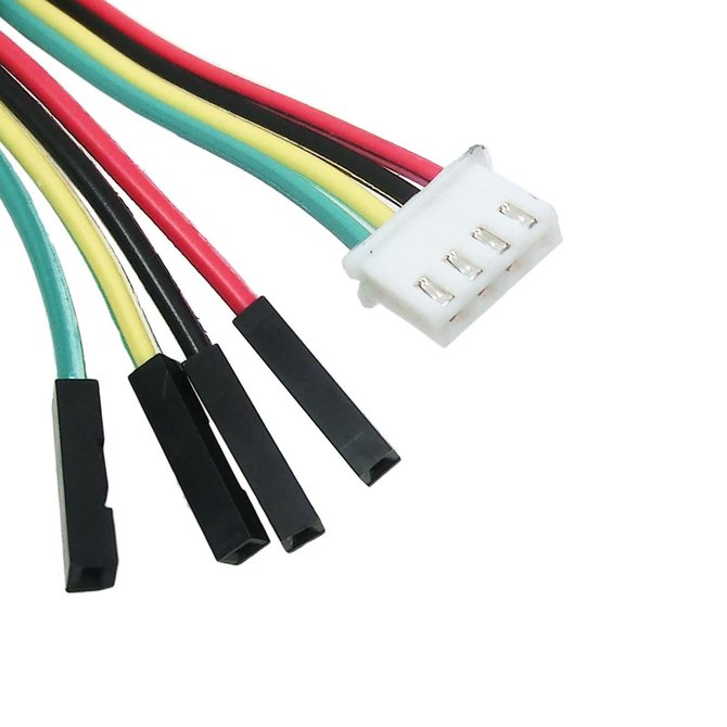 Hall Effect Encoder Cable, Encoder Connector to Split End Connector