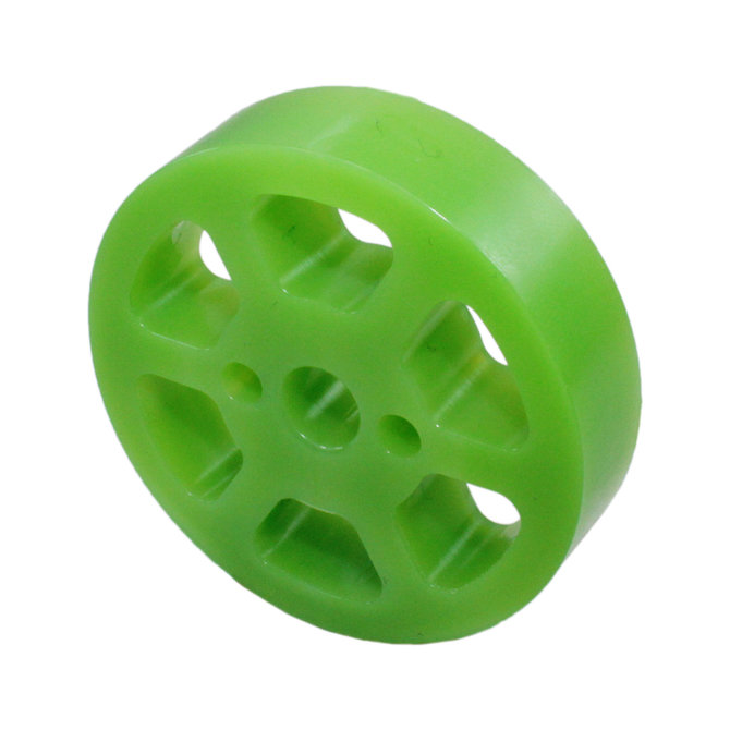 2 in. Compliant Wheel, 8mm Bore 35 Durometer Green