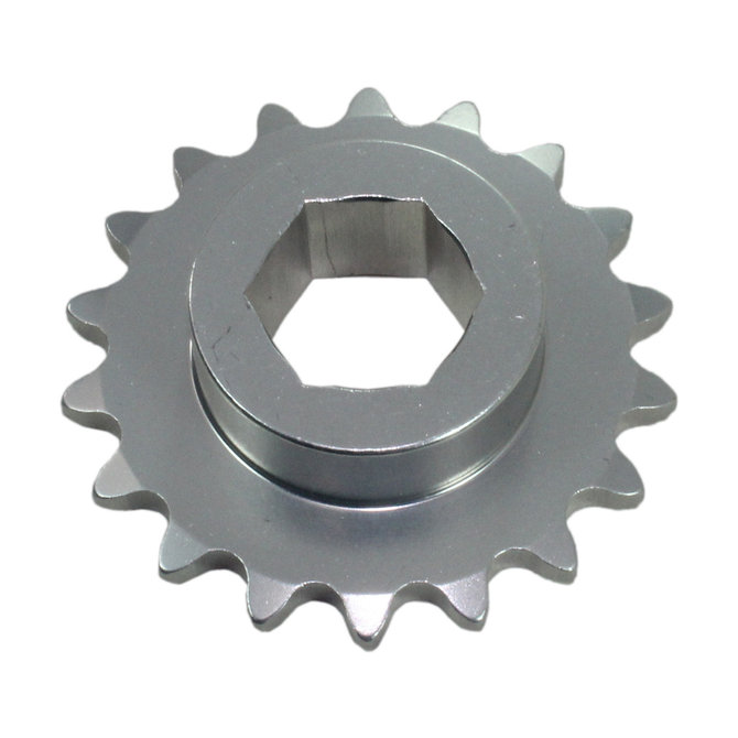 #25 18 Tooth 0.5 in. Hex Sprocket